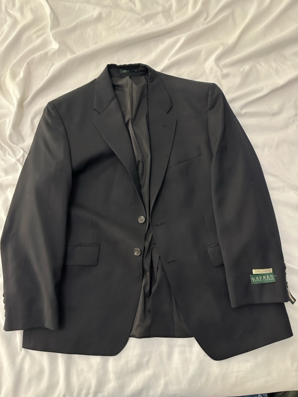 Ralph Lauren Black Men's Two-Button Sport Coat